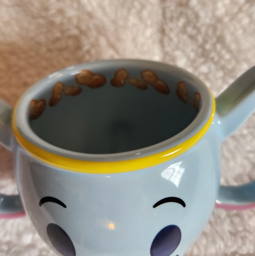 Disney Parks Dumbo The Flying Elephant Ears Handle Coffee Tea Mug Cup Emoji - Picture 3 of 4